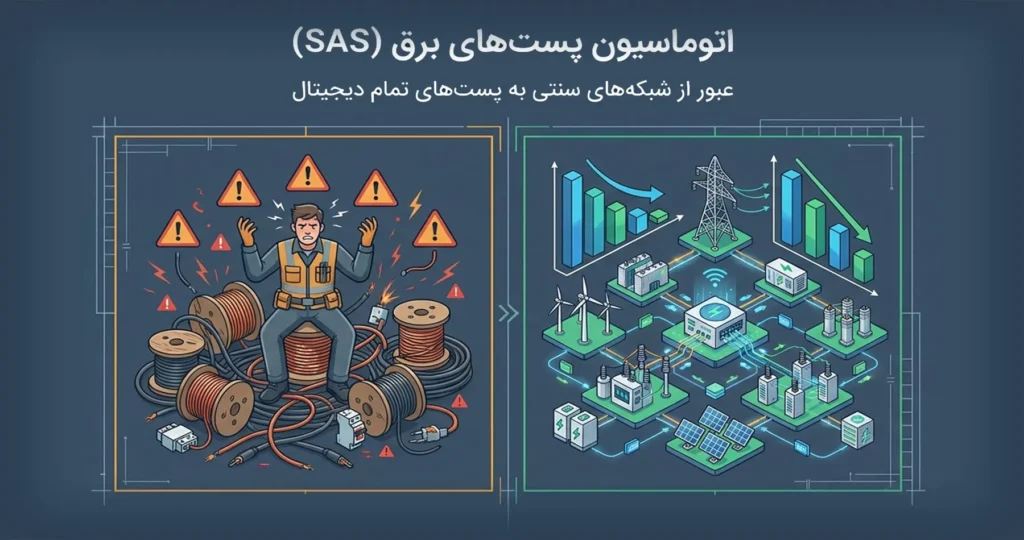 سیستمهای اتوماسیون پستهای برق (SAS)-استاندارد IEC 61850 1 اتوماسیون پست های برق