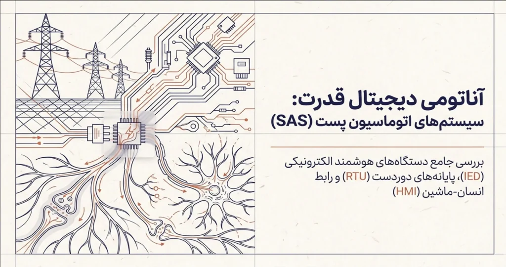 اجزای اصلی سیستم اتوماسیون پستهای فشار قوی 1 High voltage substation automation system
